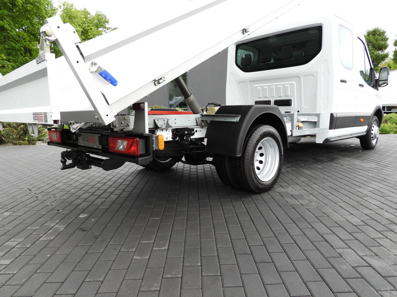 Tipper van FORD TRANSIT TIPPER DOUBLE CABIN DOKA 6 SEATS CRUISE CONTROL AIR CONDITIONING TWIN WHEELS  170HP: picture 25