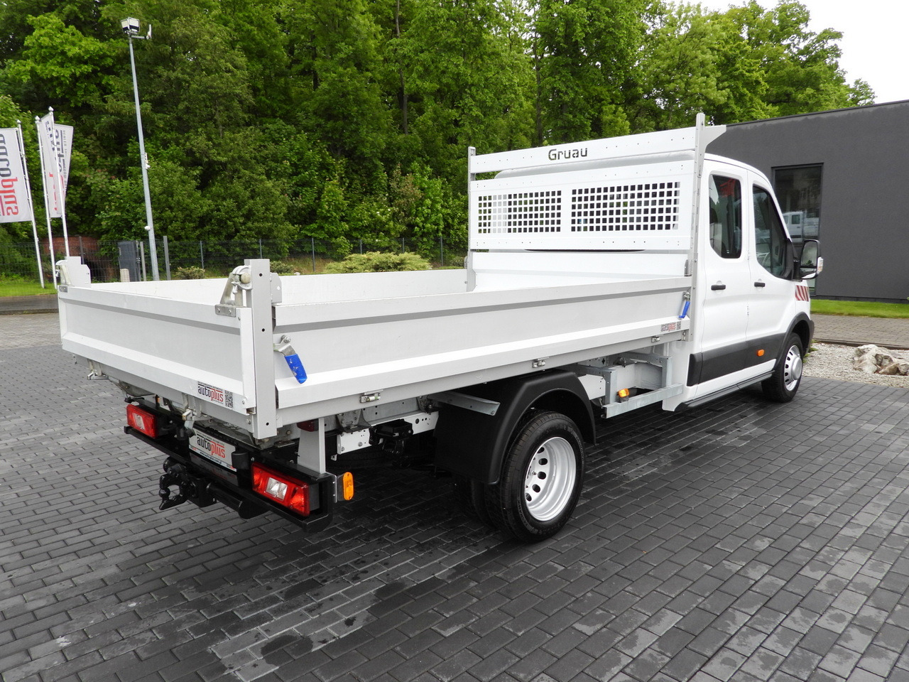 Tipper van FORD TRANSIT TIPPER DOUBLE CABIN DOKA 6 SEATS CRUISE CONTROL AIR CONDITIONING TWIN WHEELS  170HP: picture 13