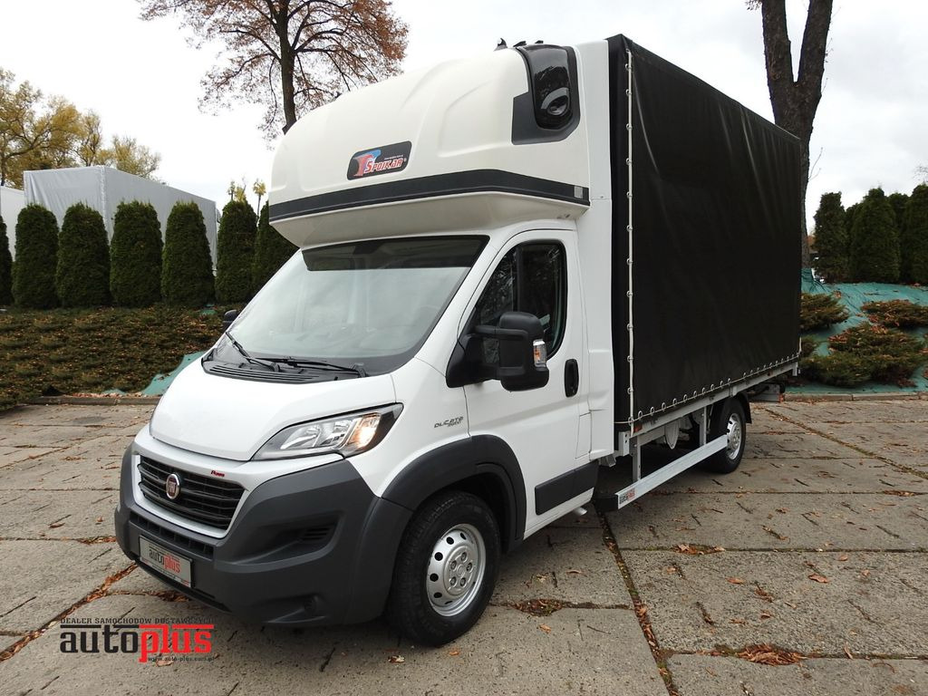 Fiat DUCATO PRITSCHE PLANE AUFZUG 8 PALETTEN WEBASTO - Curtain side van: picture 1 Fiat DUCATO PRITSCHE PLANE AUFZUG 8 PALETTEN WEBASTO - Curtain side van: picture 1