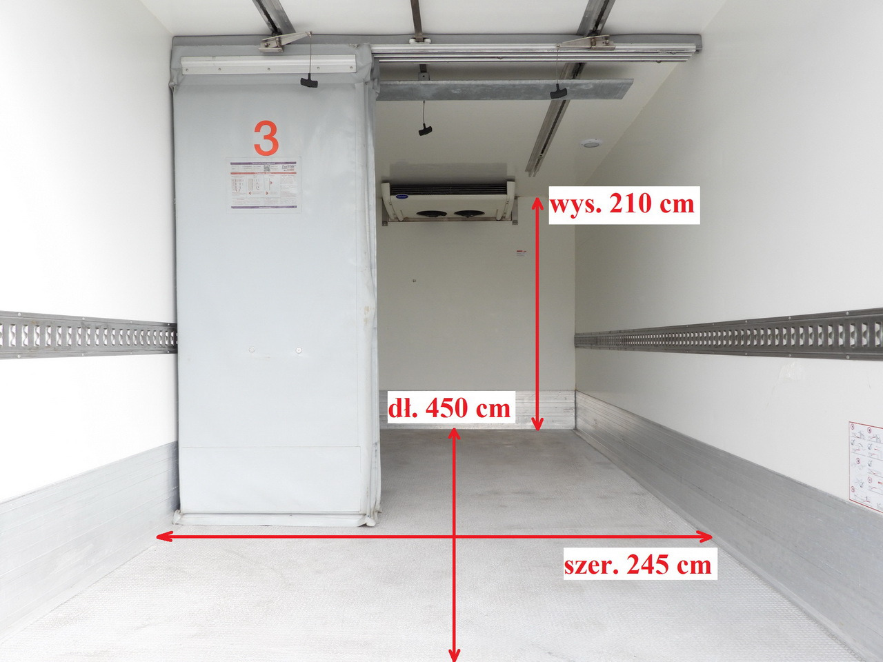 Refrigerator truck IVECO DAILY 70C17 REFRIGERATOR 1*C LIFT 10 PALLETS POWER SUPPLY 230V CRUISE CONTROL AIR CONDITIONING PNEUMATICS AUTOMATIC TRANSMISSION HI-MATIC TWIN WHEELS 170HP: picture 12 Refrigerator truck IVECO DAILY 70C17 REFRIGERATOR 1*C LIFT 10 PALLETS POWER SUPPLY 230V CRUISE CONTROL AIR CONDITIONING PNEUMATICS AUTOMATIC TRANSMISSION HI-MATIC TWIN WHEELS 170HP: picture 12