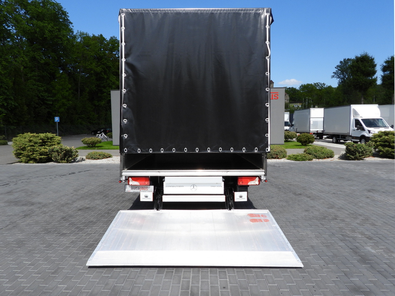 Curtain side van MERCEDES SPRINTER 316 TARPAULIN LIFT 10 PALLETS WEBASTO CRUISE CONTROL PNEUMATICS AIR CONDITIONING  160HP: picture 13