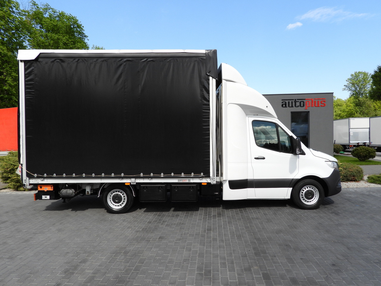 Curtain side van MERCEDES SPRINTER 316 TARPAULIN LIFT 10 PALLETS WEBASTO CRUISE CONTROL PNEUMATICS AIR CONDITIONING  160HP: picture 7