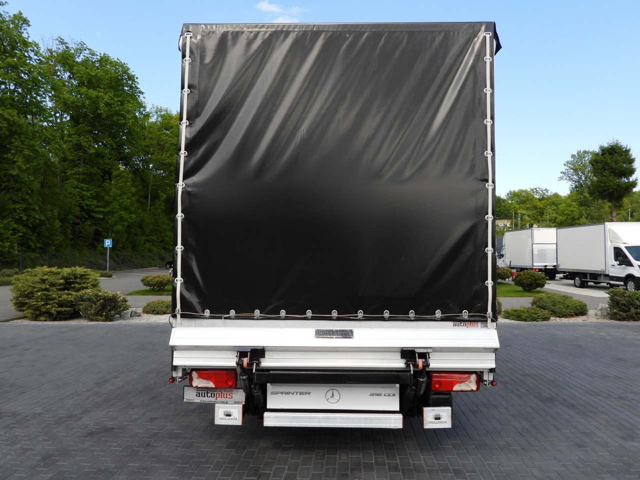 Leasing of MERCEDES SPRINTER 316 TARPAULIN LIFT 10 PALLETS WEBASTO CRUISE CONTROL PNEUMATICS AIR CONDITIONING  160HP MERCEDES SPRINTER 316 TARPAULIN LIFT 10 PALLETS WEBASTO CRUISE CONTROL PNEUMATICS AIR CONDITIONING  160HP: picture 11