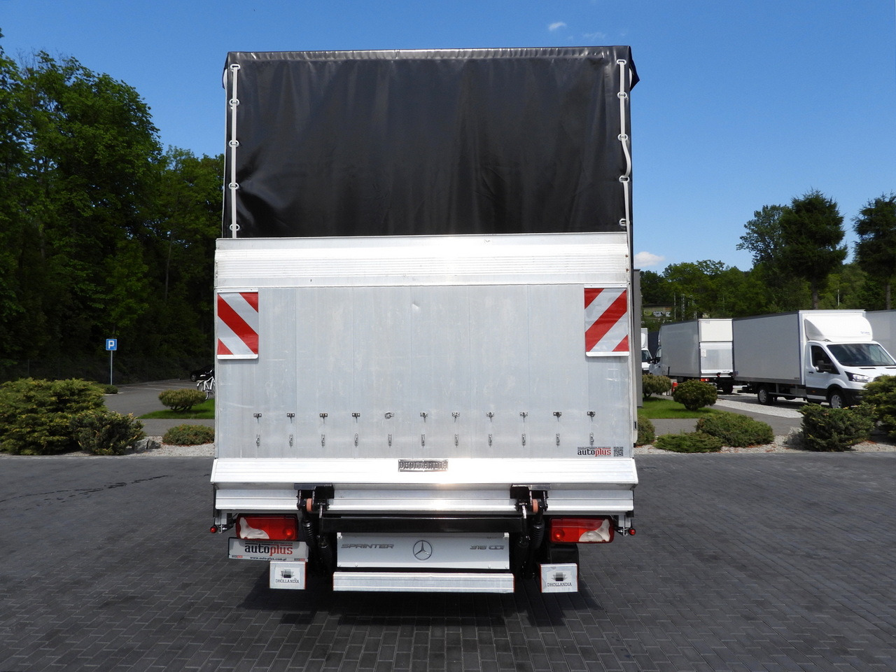 Curtain side van MERCEDES SPRINTER 316 TARPAULIN LIFT 10 PALLETS WEBASTO CRUISE CONTROL PNEUMATICS AIR CONDITIONING  160HP: picture 12