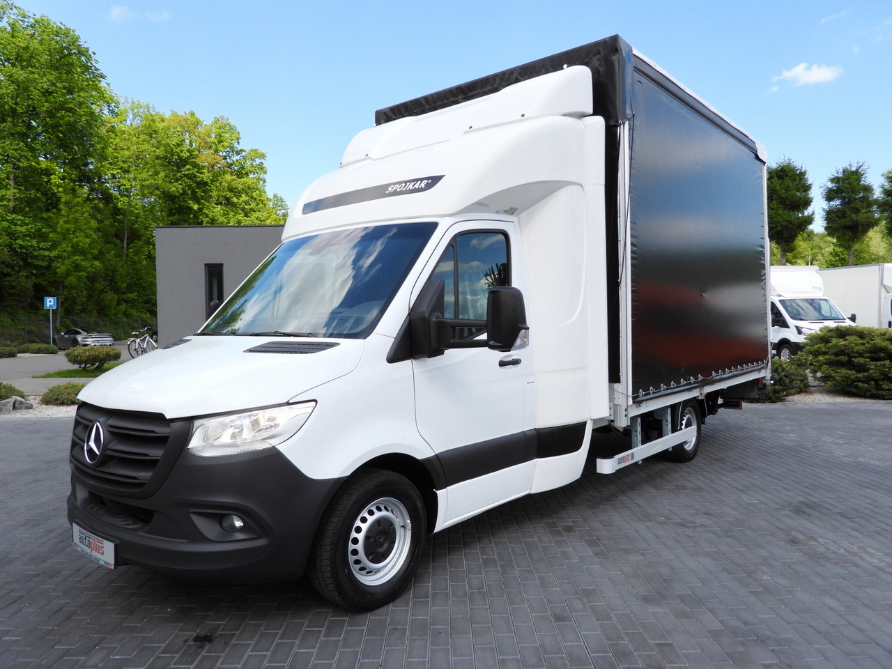 Curtain side van MERCEDES SPRINTER 316 TARPAULIN LIFT 10 PALLETS WEBASTO CRUISE CONTROL PNEUMATICS AIR CONDITIONING  160HP: picture 6