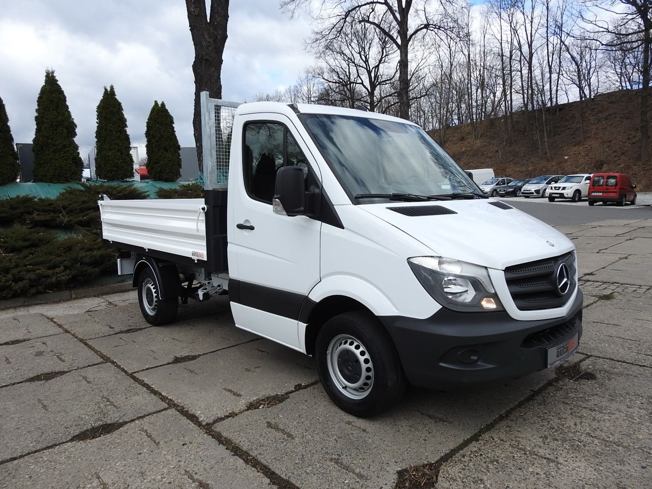 MERCEDES SPRINTER 316 THREE-WAY TIPPER CRUISE CONTROL AUTOMATIC TRANSMISSION AIR CONDITIONING 160HP - Tipper van: picture 4 MERCEDES SPRINTER 316 THREE-WAY TIPPER CRUISE CONTROL AUTOMATIC TRANSMISSION AIR CONDITIONING 160HP - Tipper van: picture 4