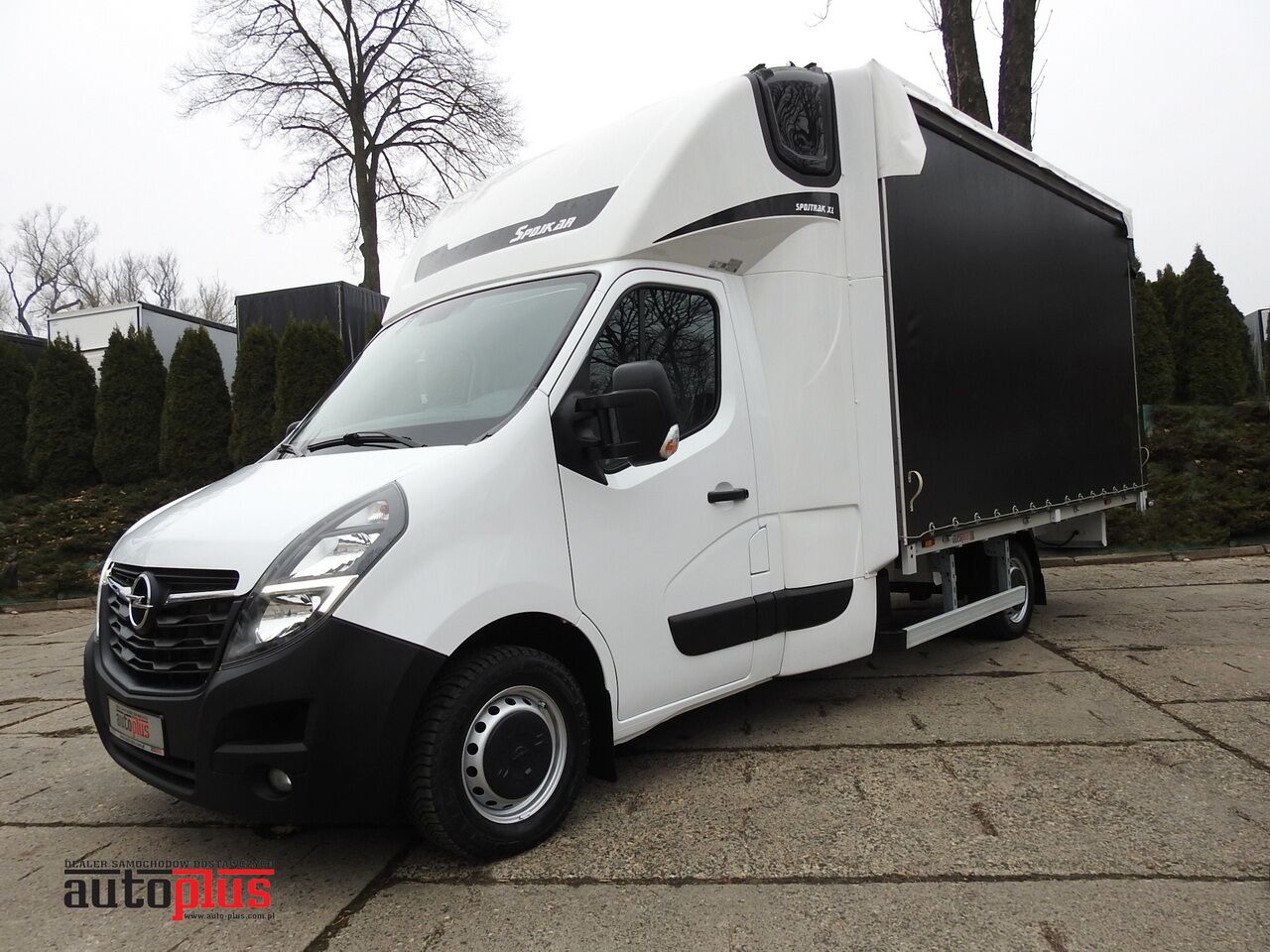 OPEL MOVANO TARPAULIN 10 PALLETS WEBASTO CRUISE CONTROL NAVIGATION AIR CONDITIONING LED LIGHTS PNEUMATICS 165HP - Curtain side van: picture 1 OPEL MOVANO TARPAULIN 10 PALLETS WEBASTO CRUISE CONTROL NAVIGATION AIR CONDITIONING LED LIGHTS PNEUMATICS 165HP - Curtain side van: picture 1