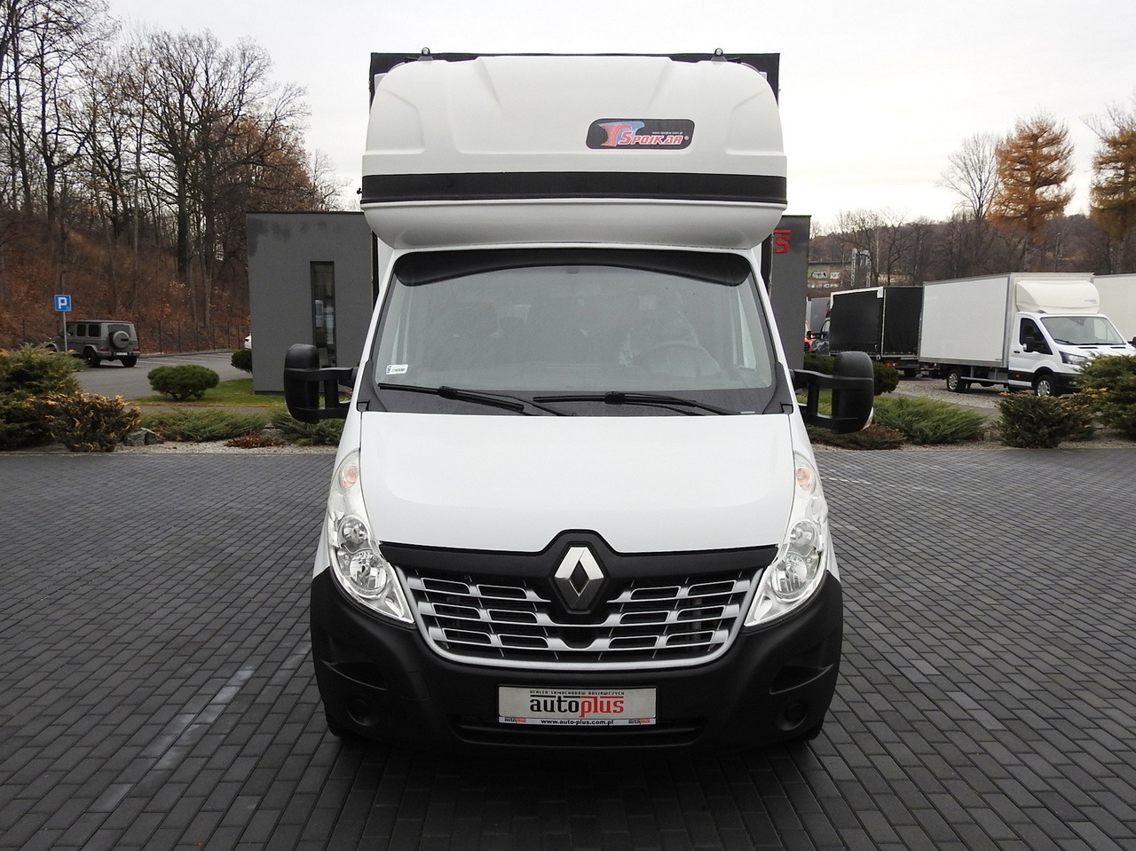 Curtain side van RENAULT MASTER TARPAULIN 10 PALLETS WEBASTO CRUISE CONTROL AIR CONDITIONING  170HP: picture 5