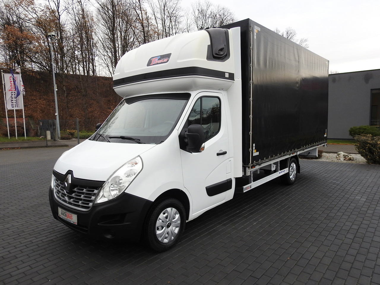 Curtain side van RENAULT MASTER TARPAULIN 10 PALLETS WEBASTO CRUISE CONTROL AIR CONDITIONING  170HP: picture 6