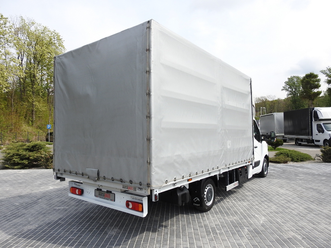 RENAULT MASTER TARPAULIN 10 PALLETS WEBASTO CRUISE CONTROL AIR CONDITIONING LED LIGHTS PNEUMATICS 165HP - Curtain side van: picture 3 RENAULT MASTER TARPAULIN 10 PALLETS WEBASTO CRUISE CONTROL AIR CONDITIONING LED LIGHTS PNEUMATICS 165HP - Curtain side van: picture 3