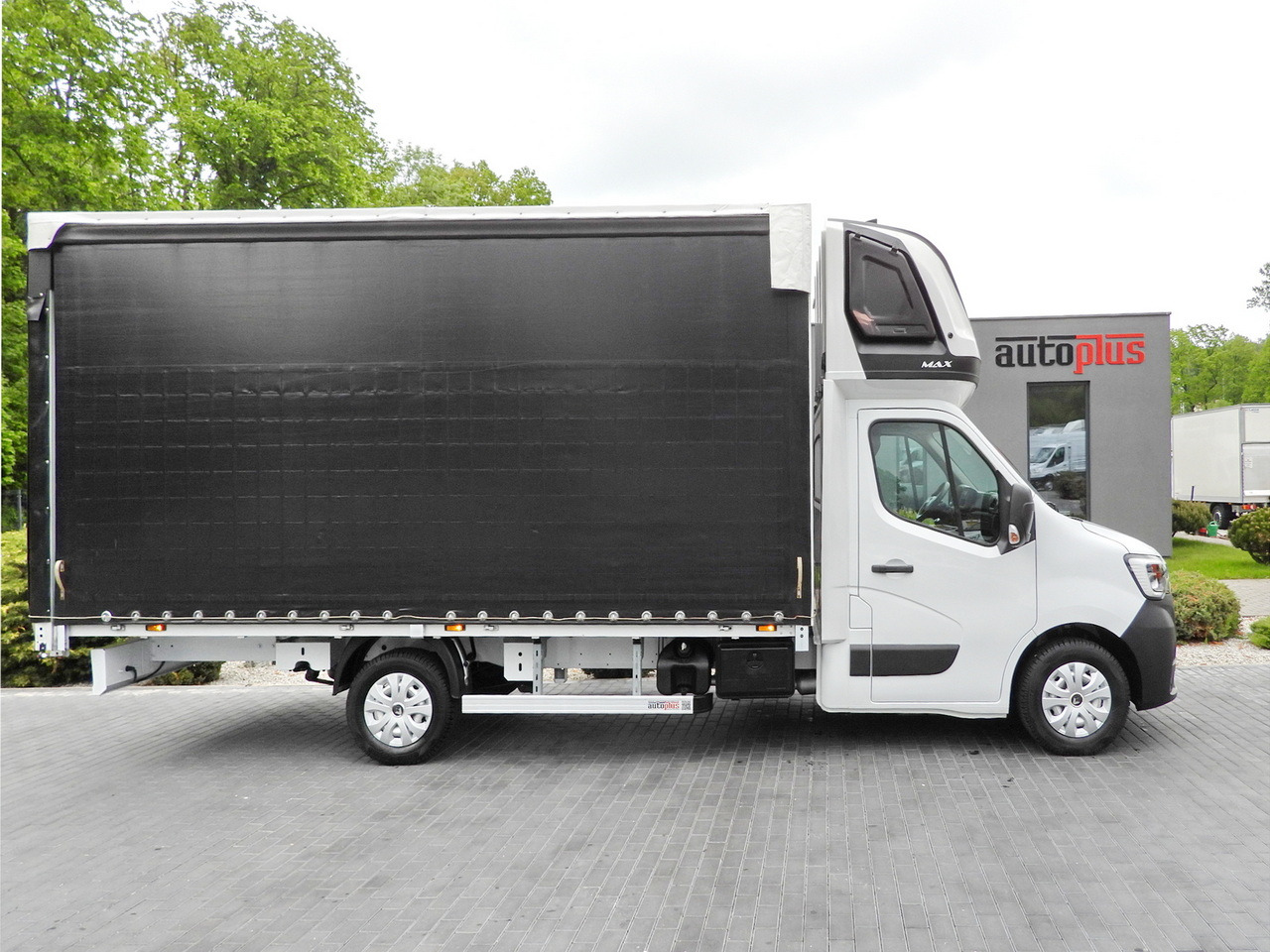 Curtain side van RENAULT MASTER  TARPAULIN 10 PALLETS WEBASTO CRUISE CONTROL LED LIGHTS PNEUMATICS AIR CONDITIONING  165HP: picture 7