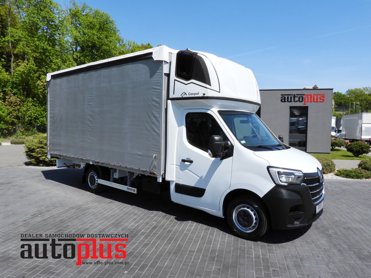 RENAULT MASTER TARPAULIN 10 PALLETS WEBASTO CRUISE CONTROL LED LIGHTS PNEUMATICS AIR CONDITIONING 165HP - Curtain side van: picture 1 RENAULT MASTER TARPAULIN 10 PALLETS WEBASTO CRUISE CONTROL LED LIGHTS PNEUMATICS AIR CONDITIONING 165HP - Curtain side van: picture 1