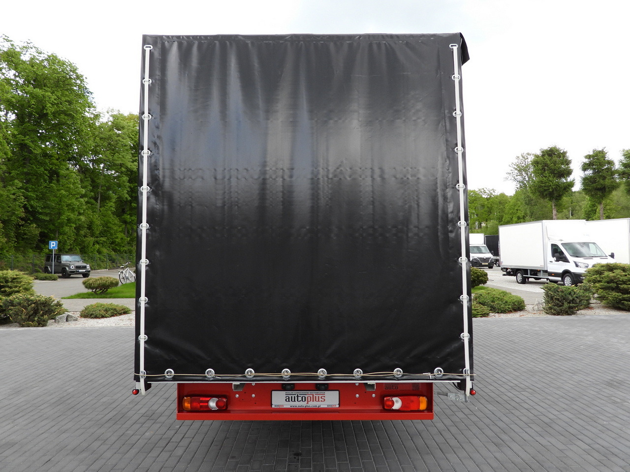 Curtain side van RENAULT MASTER  TARPAULIN 10 PALLETS WEBASTO CRUISE CONTROL LED LIGHTS PNEUMATICS AIR CONDITIONING  165HP: picture 11