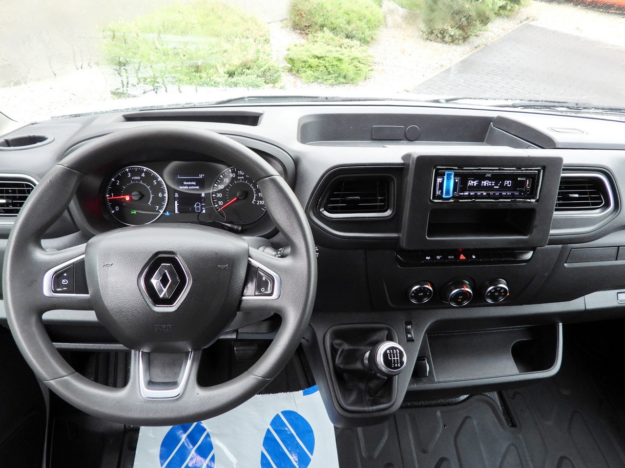 Curtain side van RENAULT MASTER  TARPAULIN 10 PALLETS WEBASTO CRUISE CONTROL LED LIGHTS PNEUMATICS AIR CONDITIONING  165HP: picture 31