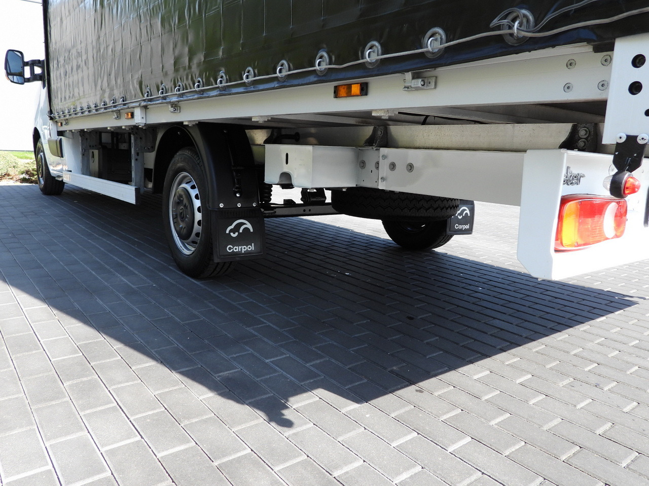 Curtain side van RENAULT MASTER  TARPAULIN 10 PALLETS WEBASTO CRUISE CONTROL LED LIGHTS PNEUMATICS AIR CONDITIONING  165HP: picture 15