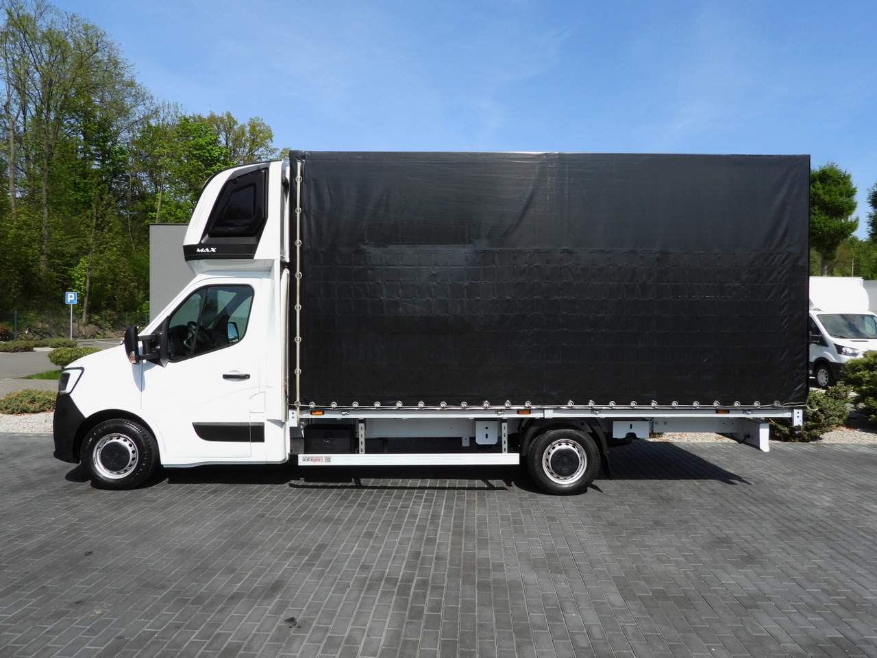 Curtain side van RENAULT MASTER  TARPAULIN 10 PALLETS WEBASTO CRUISE CONTROL LED LIGHTS PNEUMATICS AIR CONDITIONING  165HP: picture 9