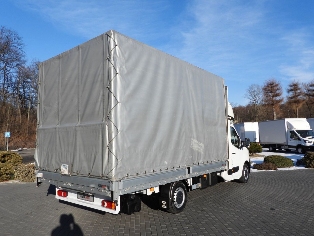 RENAULT MASTER TARPAULIN 10 PALLETS WEBASTO CRUISE CONTROL LED LIGHTS PNEUMATICS AIR CONDITIONING 165HP - Curtain side van: picture 3 RENAULT MASTER TARPAULIN 10 PALLETS WEBASTO CRUISE CONTROL LED LIGHTS PNEUMATICS AIR CONDITIONING 165HP - Curtain side van: picture 3
