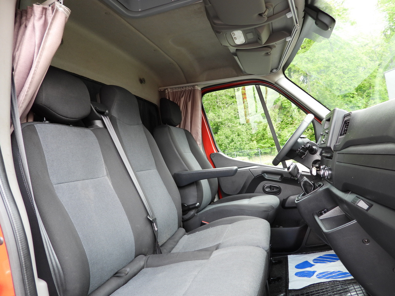 Curtain side van RENAULT MASTER  TARPAULIN 10 PALLETS WEBASTO CRUISE CONTROL LED LIGHTS PNEUMATICS AIR CONDITIONING  165HP: picture 37