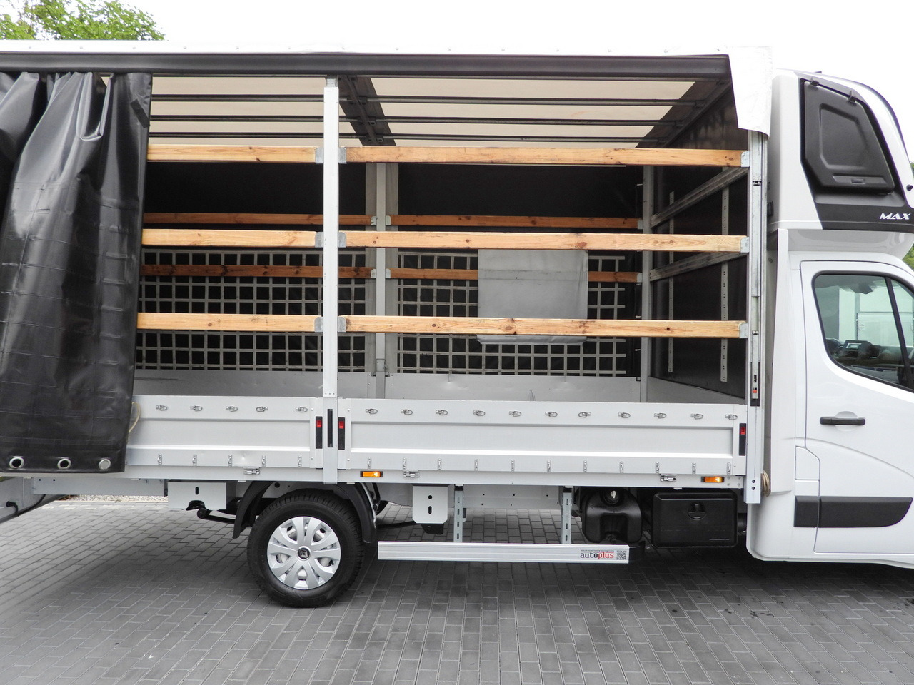 Curtain side van RENAULT MASTER  TARPAULIN 10 PALLETS WEBASTO CRUISE CONTROL LED LIGHTS PNEUMATICS AIR CONDITIONING  165HP: picture 26