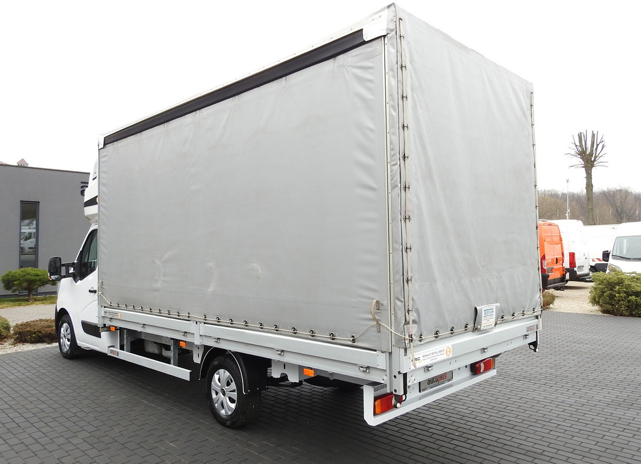 Curtain side van RENAULT MASTER  TARPAULIN 10 PALLETS WEBASTO CRUISE CONTROL LED LIGHTS PNEUMATICS AIR CONDITIONING  165HP: picture 10
