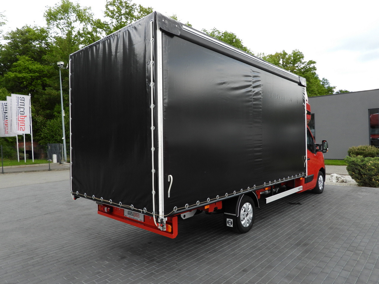 Curtain side van RENAULT MASTER  TARPAULIN 10 PALLETS WEBASTO CRUISE CONTROL LED LIGHTS PNEUMATICS AIR CONDITIONING  165HP: picture 13