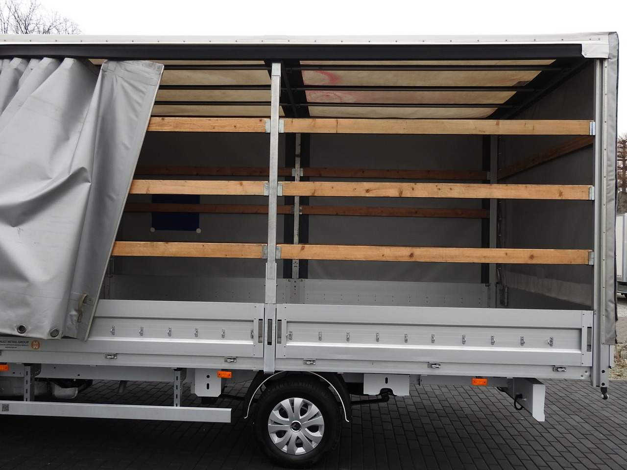 Curtain side van RENAULT MASTER  TARPAULIN 10 PALLETS WEBASTO CRUISE CONTROL LED LIGHTS PNEUMATICS AIR CONDITIONING  165HP: picture 25