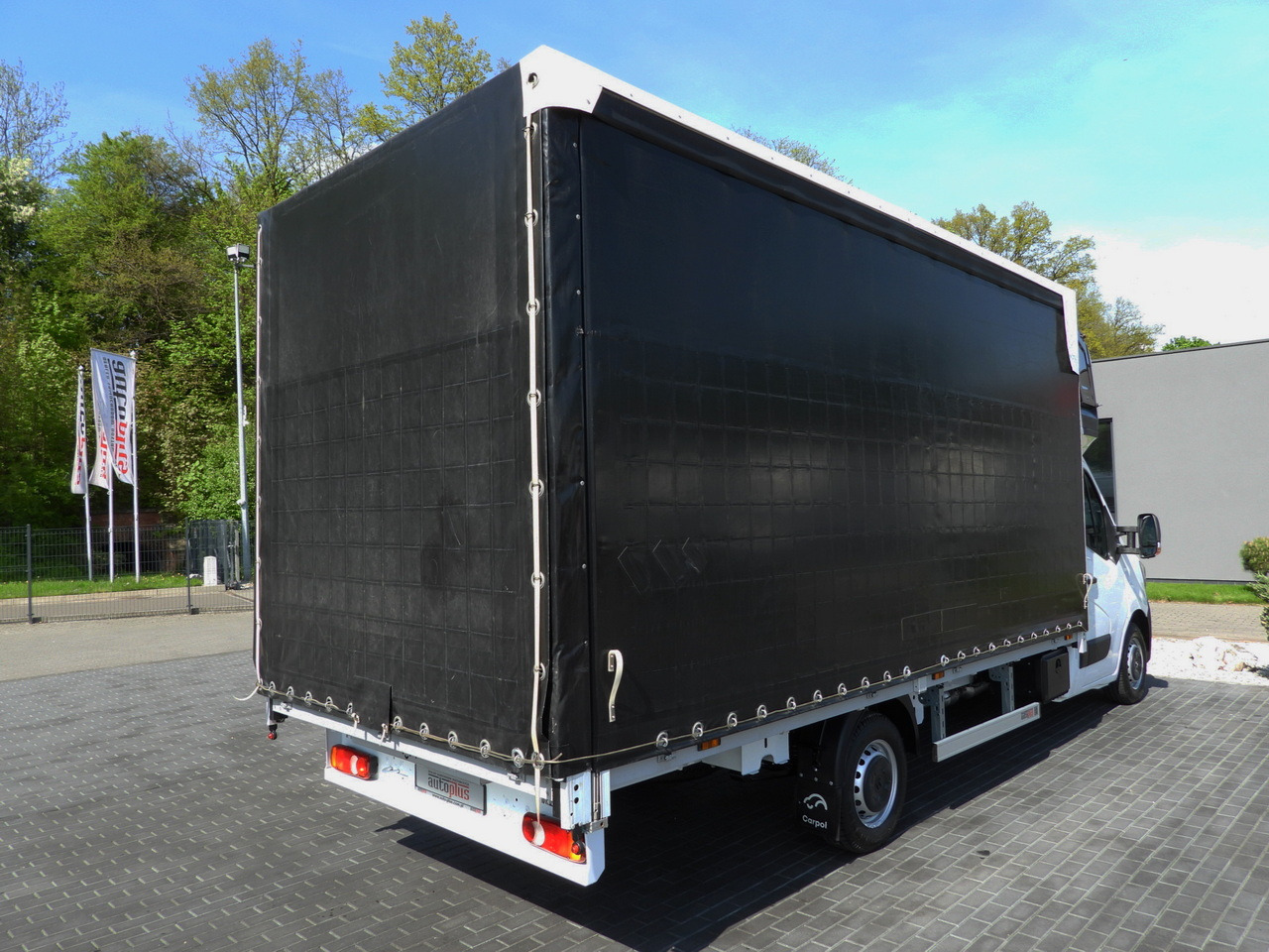 Curtain side van RENAULT MASTER  TARPAULIN 10 PALLETS WEBASTO CRUISE CONTROL LED LIGHTS PNEUMATICS AIR CONDITIONING  165HP: picture 13