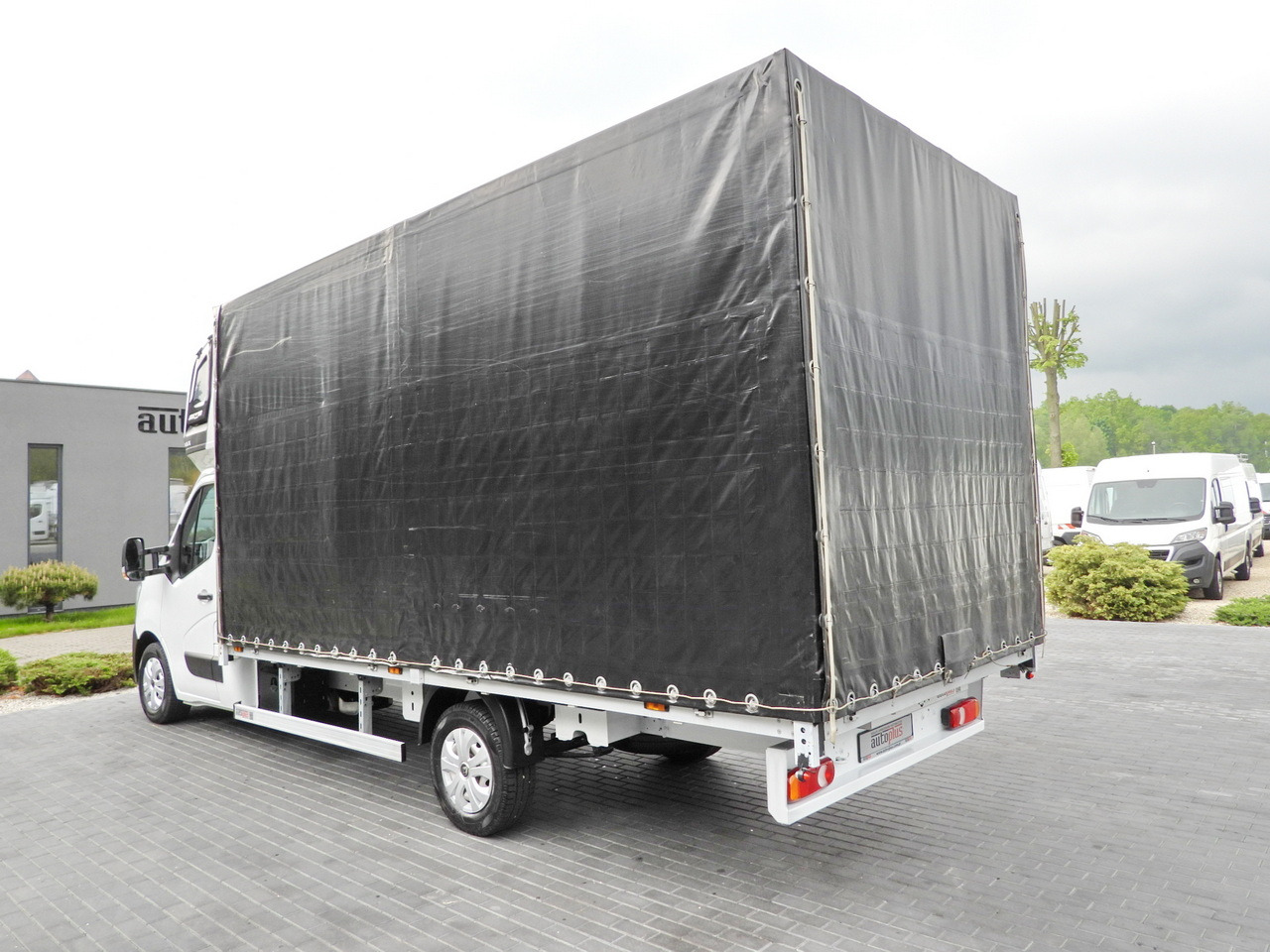Curtain side van RENAULT MASTER  TARPAULIN 10 PALLETS WEBASTO CRUISE CONTROL LED LIGHTS PNEUMATICS AIR CONDITIONING  165HP: picture 10