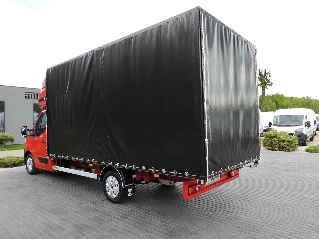 Curtain side van RENAULT MASTER  TARPAULIN 10 PALLETS WEBASTO CRUISE CONTROL LED LIGHTS PNEUMATICS AIR CONDITIONING  165HP: picture 10