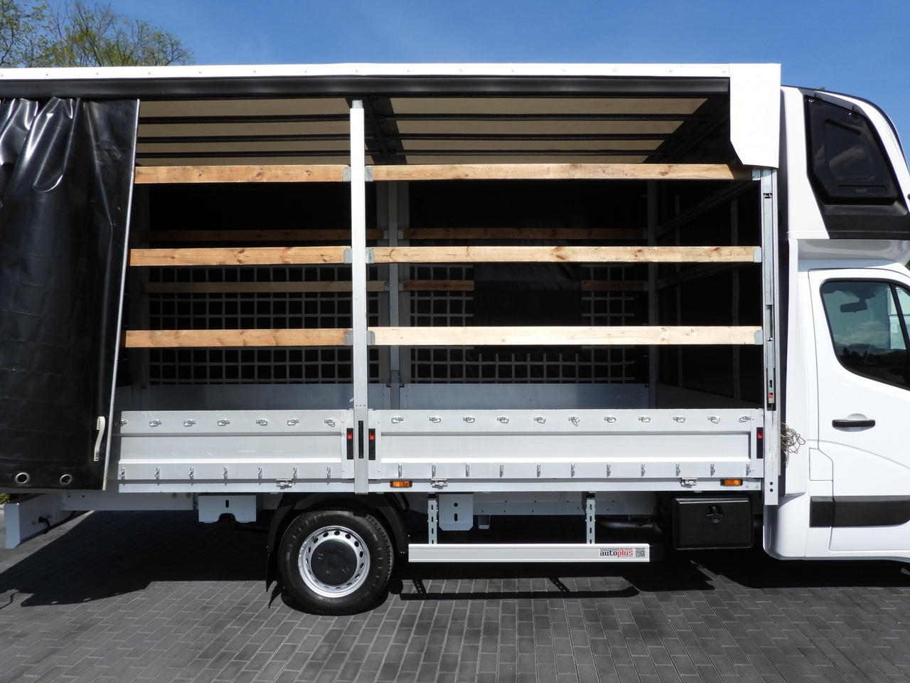 Curtain side van RENAULT MASTER  TARPAULIN 10 PALLETS WEBASTO CRUISE CONTROL LED LIGHTS PNEUMATICS AIR CONDITIONING  165HP: picture 24