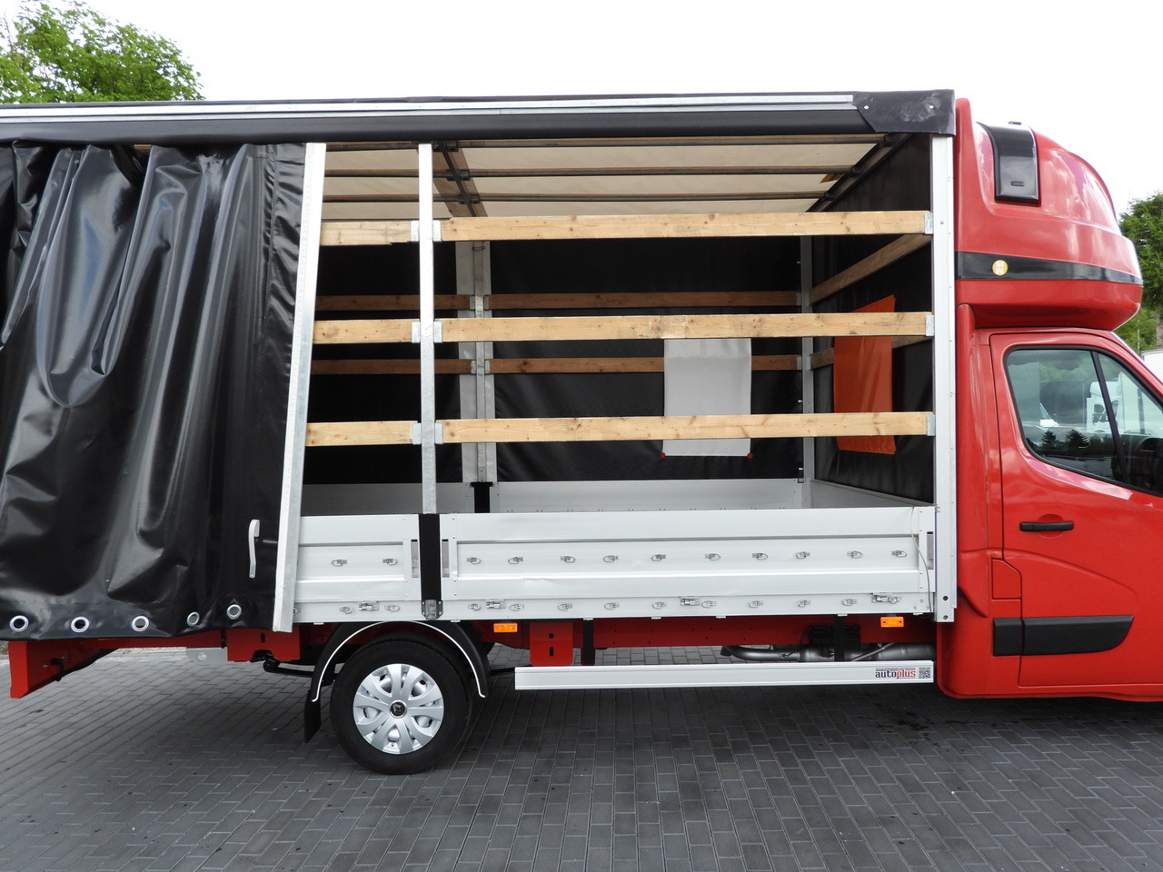 Curtain side van RENAULT MASTER  TARPAULIN 10 PALLETS WEBASTO CRUISE CONTROL LED LIGHTS PNEUMATICS AIR CONDITIONING  165HP: picture 23