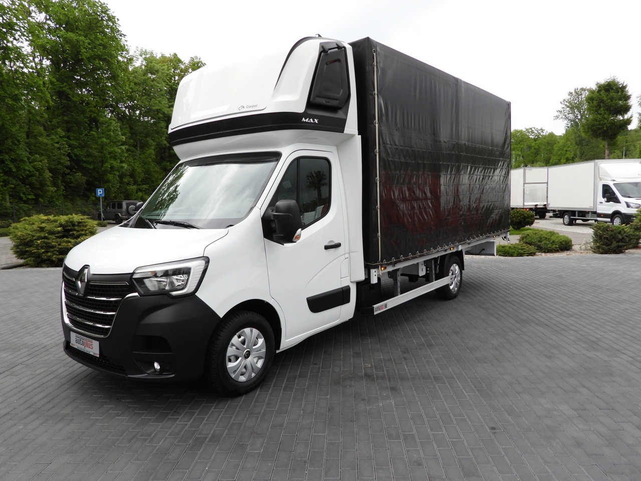 Curtain side van RENAULT MASTER  TARPAULIN 10 PALLETS WEBASTO CRUISE CONTROL LED LIGHTS PNEUMATICS AIR CONDITIONING  165HP: picture 17