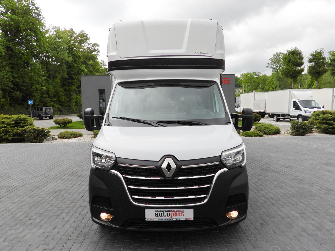 Curtain side van RENAULT MASTER  TARPAULIN 10 PALLETS WEBASTO CRUISE CONTROL LED LIGHTS PNEUMATICS AIR CONDITIONING  165HP: picture 5