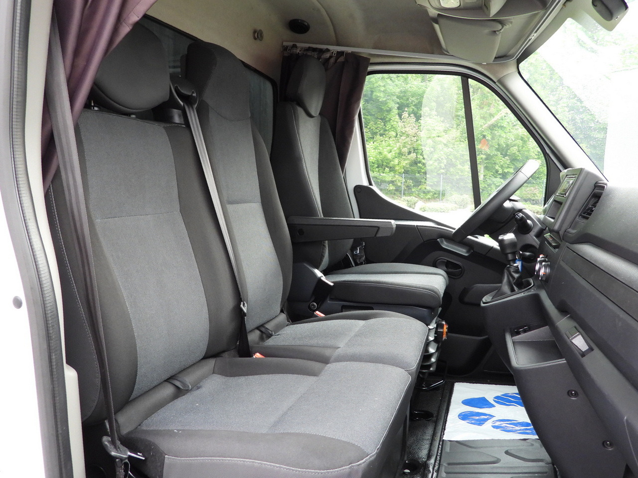 Curtain side van RENAULT MASTER  TARPAULIN 10 PALLETS WEBASTO CRUISE CONTROL LED LIGHTS PNEUMATICS AIR CONDITIONING  165HP: picture 37