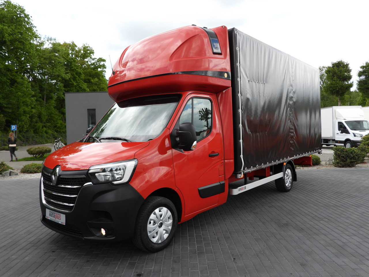 Curtain side van RENAULT MASTER  TARPAULIN 10 PALLETS WEBASTO CRUISE CONTROL LED LIGHTS PNEUMATICS AIR CONDITIONING  165HP: picture 18