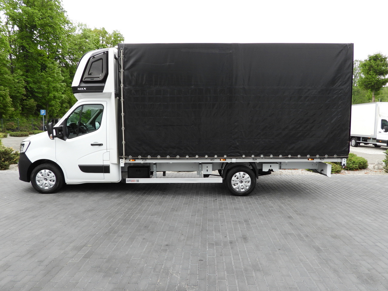 Curtain side van RENAULT MASTER  TARPAULIN 10 PALLETS WEBASTO CRUISE CONTROL LED LIGHTS PNEUMATICS AIR CONDITIONING  165HP: picture 9
