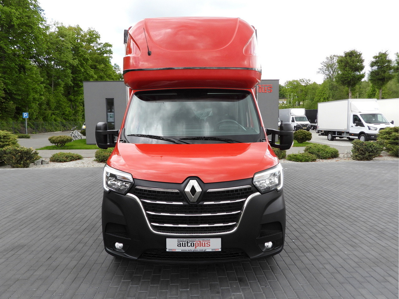 Curtain side van RENAULT MASTER  TARPAULIN 10 PALLETS WEBASTO CRUISE CONTROL LED LIGHTS PNEUMATICS AIR CONDITIONING  165HP: picture 5