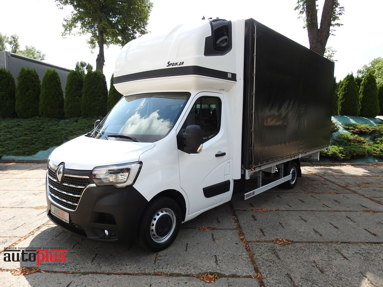RENAULT MASTER TARPAULIN 10 PALLETS WEBASTO CRUISE CONTROL LED LIGHTS PNEUMATICS AIR CONDITIONING 165HP - Curtain side van: picture 1 RENAULT MASTER TARPAULIN 10 PALLETS WEBASTO CRUISE CONTROL LED LIGHTS PNEUMATICS AIR CONDITIONING 165HP - Curtain side van: picture 1
