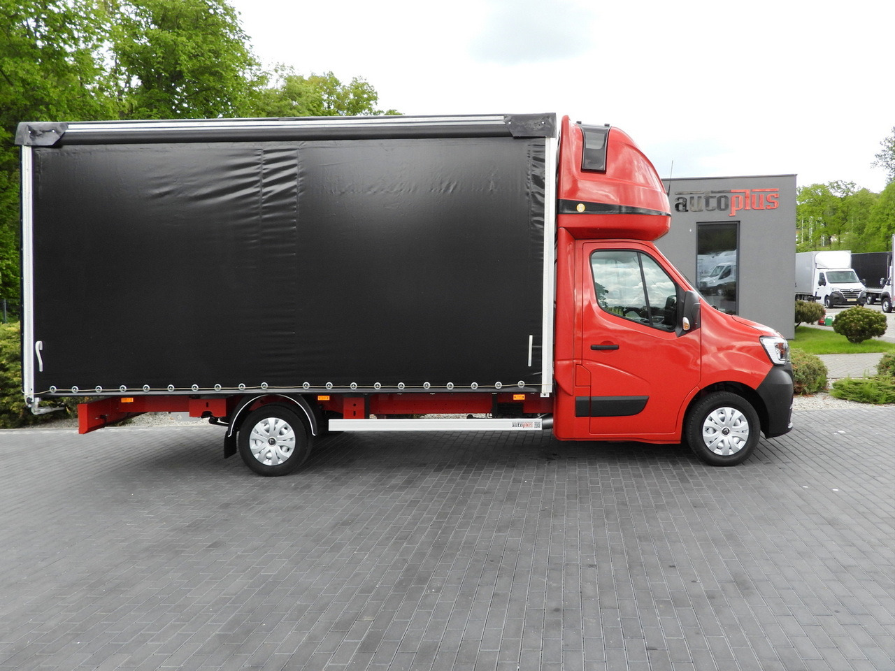 Curtain side van RENAULT MASTER  TARPAULIN 10 PALLETS WEBASTO CRUISE CONTROL LED LIGHTS PNEUMATICS AIR CONDITIONING  165HP: picture 7