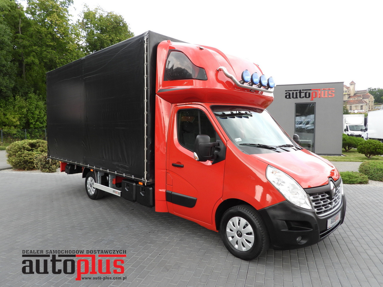 RENAULT MASTER TARPAULIN 10 PALLETS WEBASTO CRUISE CONTROL PNEUMATICS AIR CONDITIONING 170HP - Curtain side van: picture 1 RENAULT MASTER TARPAULIN 10 PALLETS WEBASTO CRUISE CONTROL PNEUMATICS AIR CONDITIONING 170HP - Curtain side van: picture 1