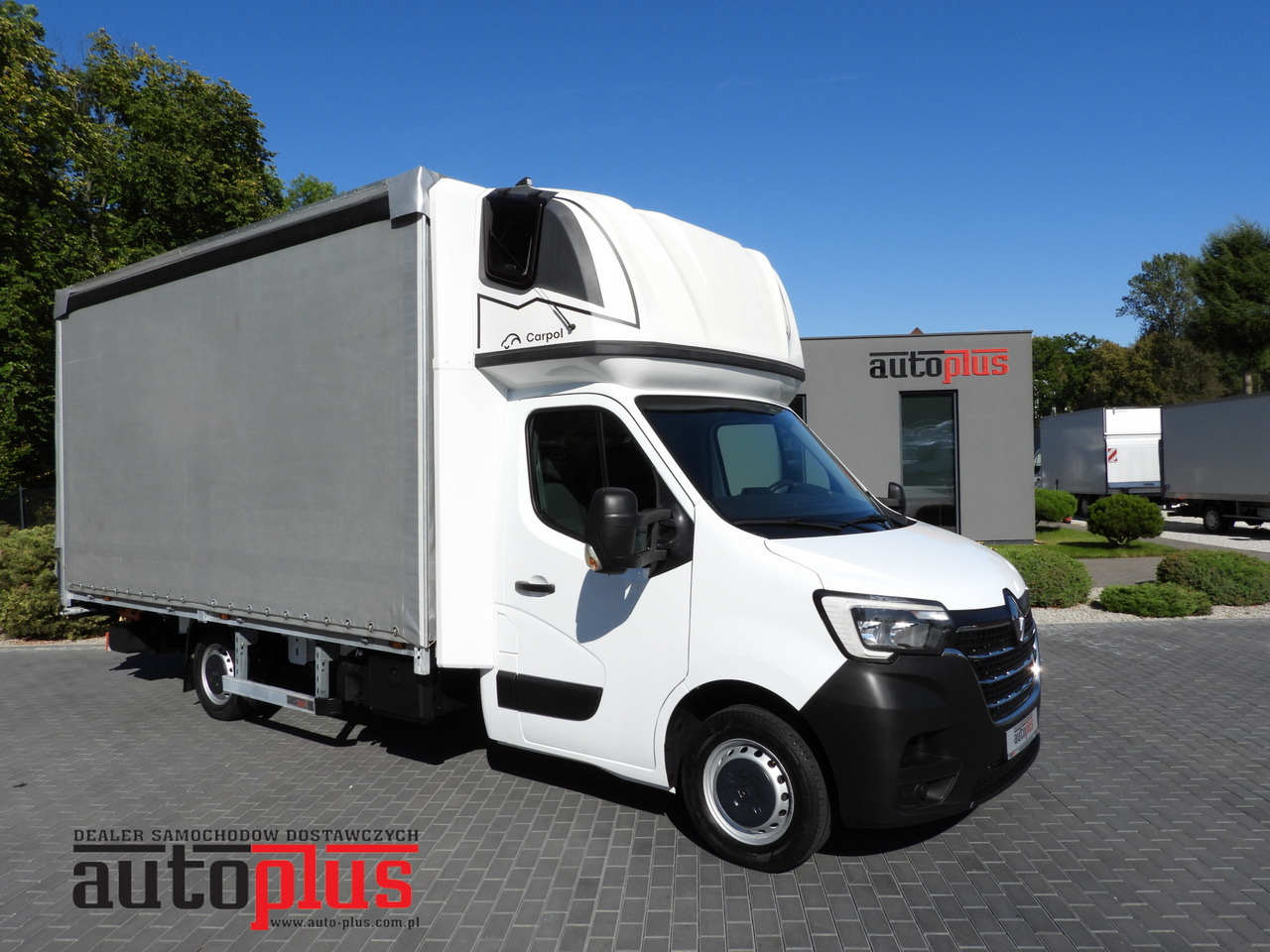 RENAULT MASTER TARPAULIN LIFT 10 PALLETS WEBASTO CRUISE CONTROL LED LIGHTS PNEUMATICS AIR CONDITIONING 165HP - Curtain side van: picture 1 RENAULT MASTER TARPAULIN LIFT 10 PALLETS WEBASTO CRUISE CONTROL LED LIGHTS PNEUMATICS AIR CONDITIONING 165HP - Curtain side van: picture 1