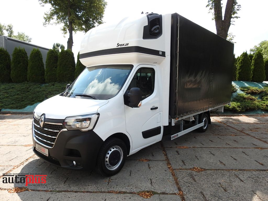 Renault MASTER PRITSCHE PLANE 10 PALETTEN WEBASTO A/C - Curtain side van: picture 1 Renault MASTER PRITSCHE PLANE 10 PALETTEN WEBASTO A/C - Curtain side van: picture 1