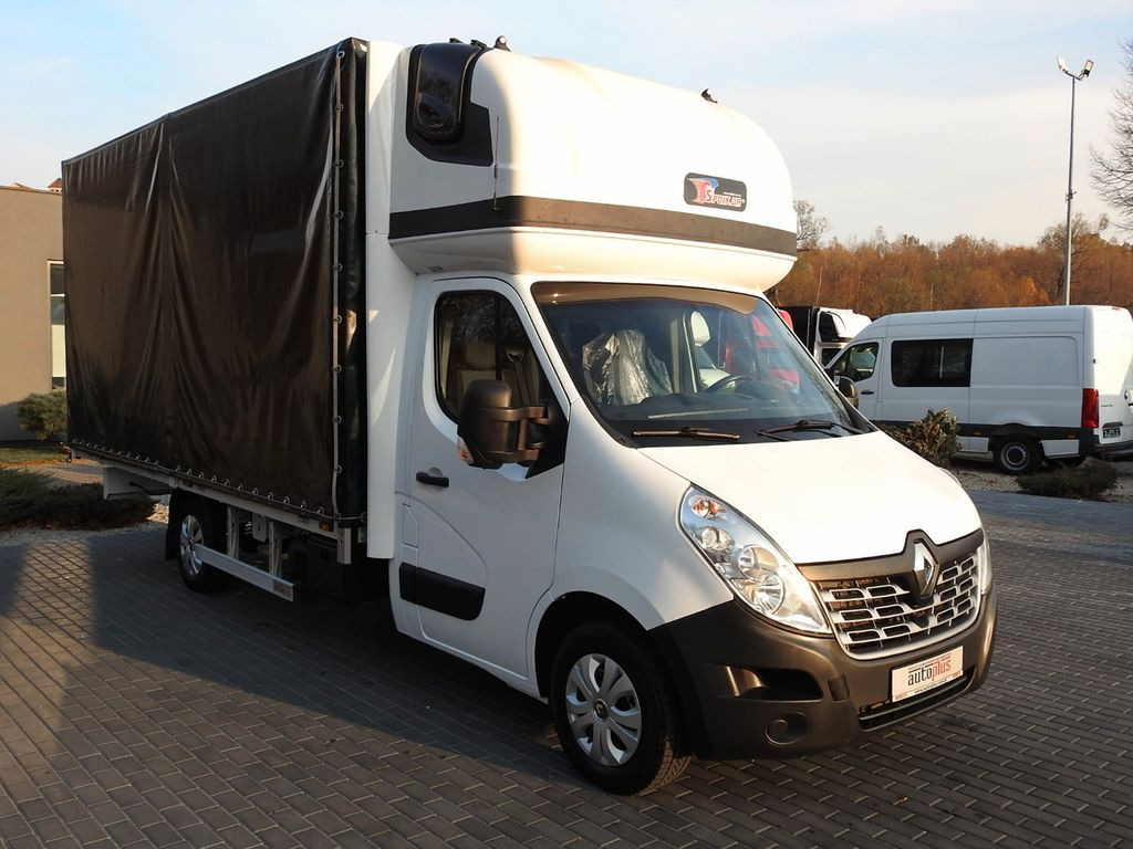 Renault MASTER PRITSCHE PLANE 10 PALETTEN WEBASTO A/C - Curtain side van: picture 4 Renault MASTER PRITSCHE PLANE 10 PALETTEN WEBASTO A/C - Curtain side van: picture 4
