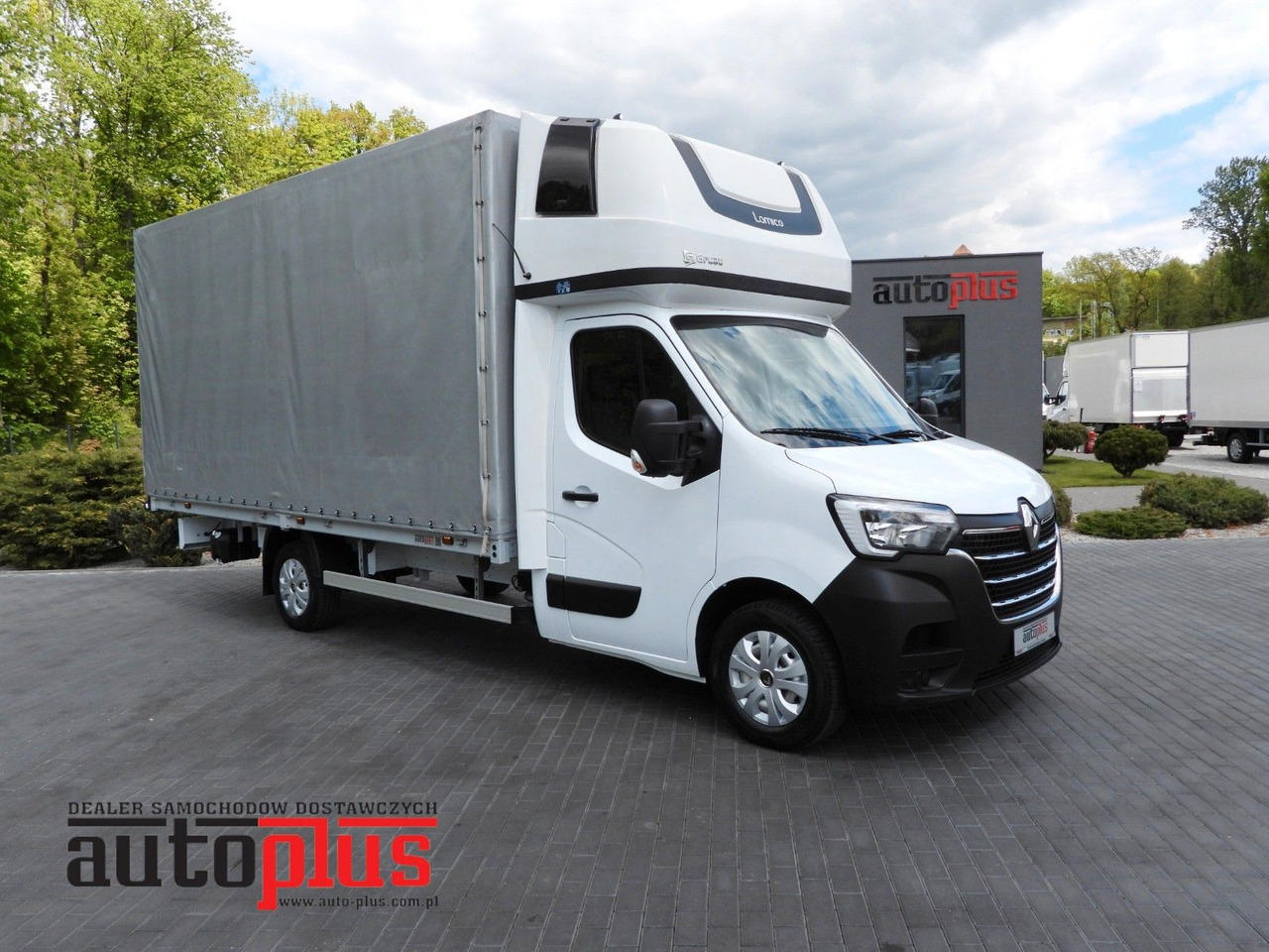 Renault MASTER PRITSCHE PLANE 10 PALETTEN WEBASTO A/C - Curtain side van: picture 1 Renault MASTER PRITSCHE PLANE 10 PALETTEN WEBASTO A/C - Curtain side van: picture 1
