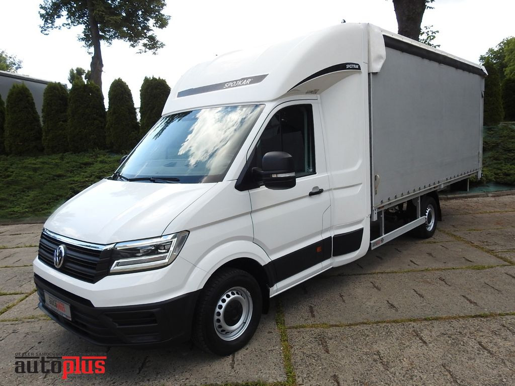 Volkswagen CRAFTER PRITSCHE PLANE 10 PALETTEN TEMPOMAT A/C - Curtain side van, Combi van: picture 1 Volkswagen CRAFTER PRITSCHE PLANE 10 PALETTEN TEMPOMAT A/C - Curtain side van, Combi van: picture 1