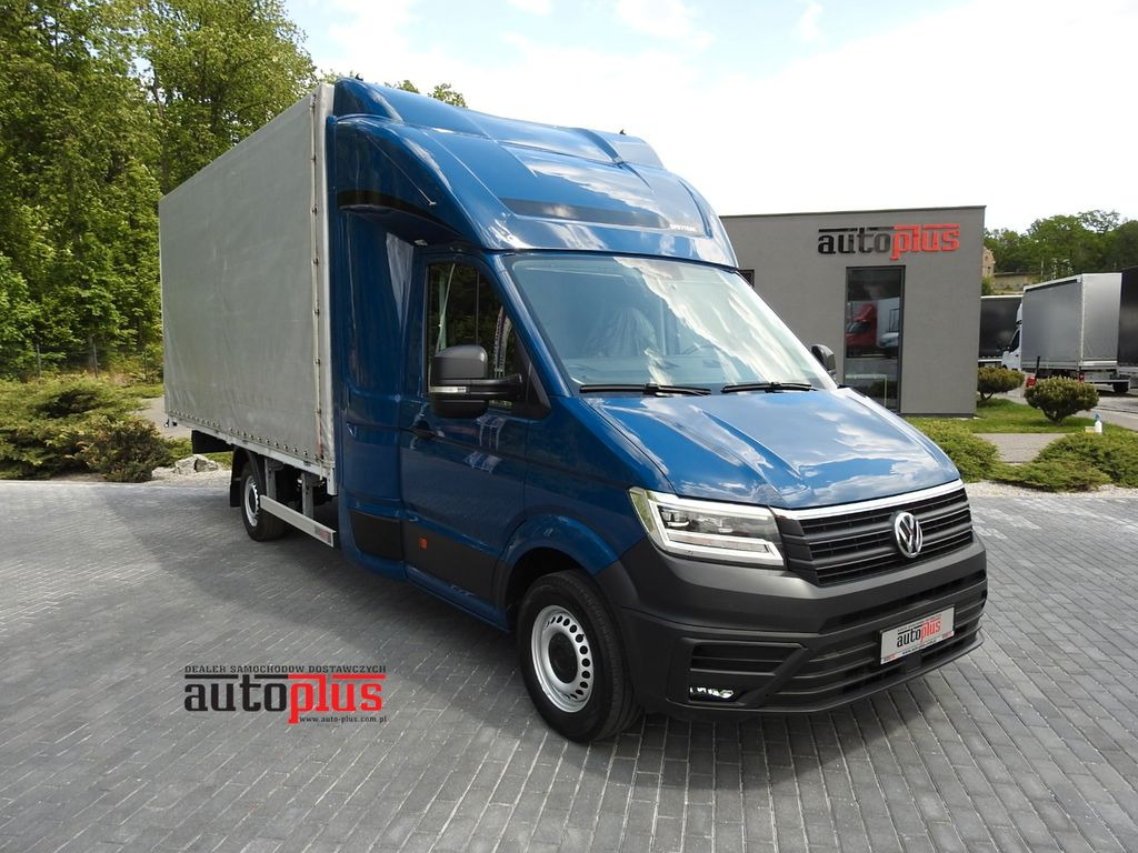 Volkswagen CRAFTER PRITSCHE PLANE 10 PALETTEN WEBASTO A/C - Curtain side van, Combi van: picture 1 Volkswagen CRAFTER PRITSCHE PLANE 10 PALETTEN WEBASTO A/C - Curtain side van, Combi van: picture 1