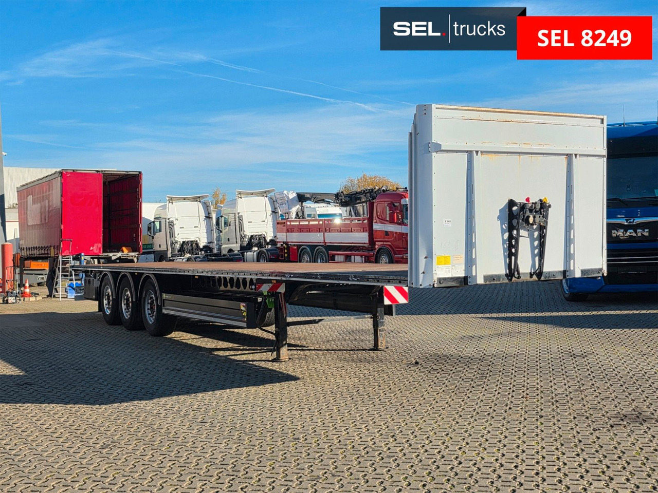 Berger SAPL 24 / 4.290 kg - Dropside/ Flatbed semi-trailer: picture 3 Berger SAPL 24 / 4.290 kg - Dropside/ Flatbed semi-trailer: picture 3