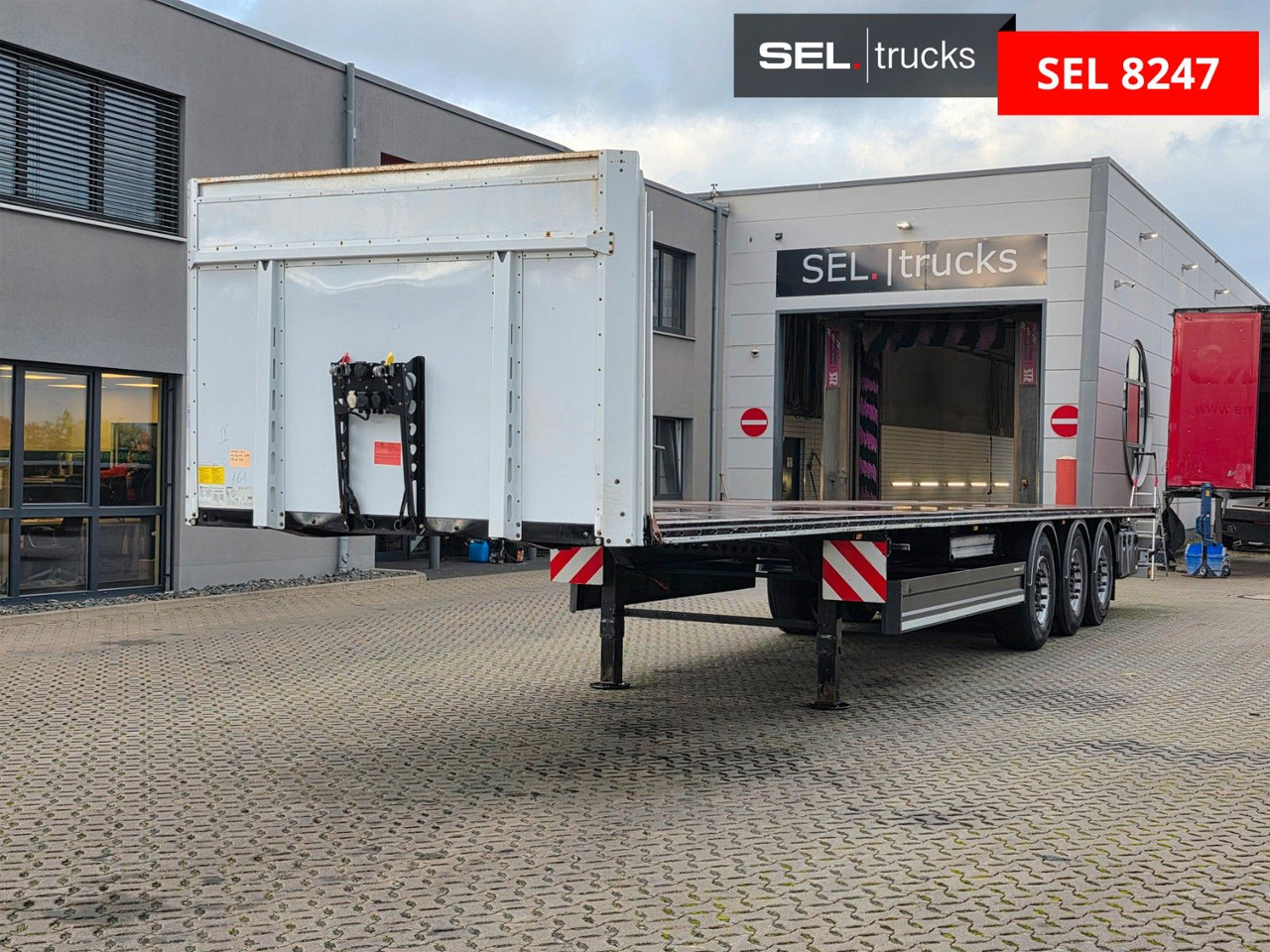 Berger SAPL 24 / 4.290 kg - Dropside/ Flatbed semi-trailer: picture 1 Berger SAPL 24 / 4.290 kg - Dropside/ Flatbed semi-trailer: picture 1