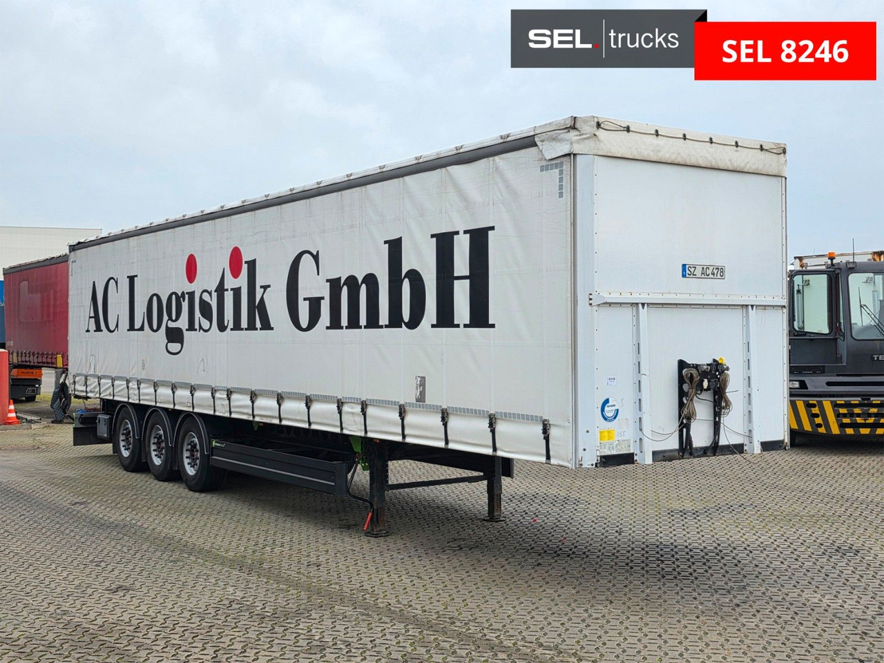 Berger SAPL 24 / Coilmulde / 5.450 kg - Curtainsider semi-trailer: picture 3 Berger SAPL 24 / Coilmulde / 5.450 kg - Curtainsider semi-trailer: picture 3