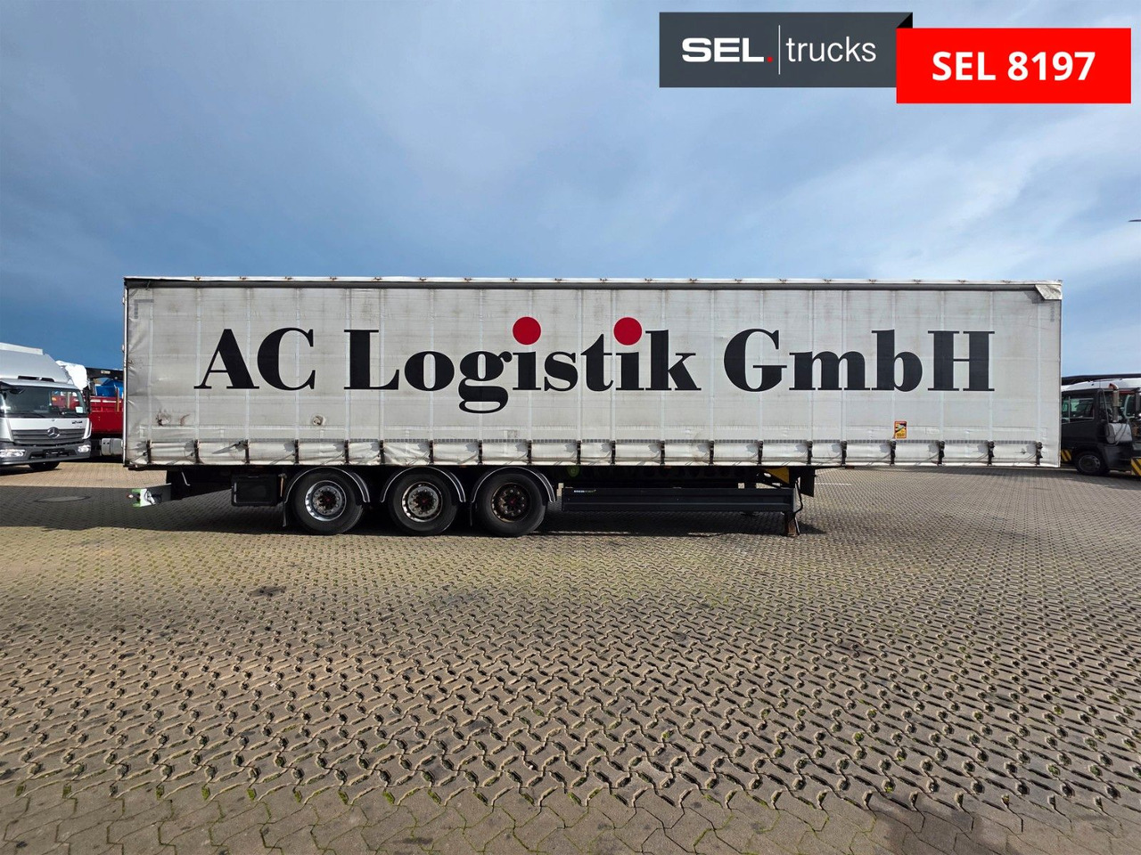 Berger SAPL 24 / Coilmulde / EDSCHA - Curtainsider semi-trailer: picture 4 Berger SAPL 24 / Coilmulde / EDSCHA - Curtainsider semi-trailer: picture 4